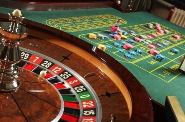 Live blackjack dealer at jagotogel Quick Bet table with multiple player seats visible